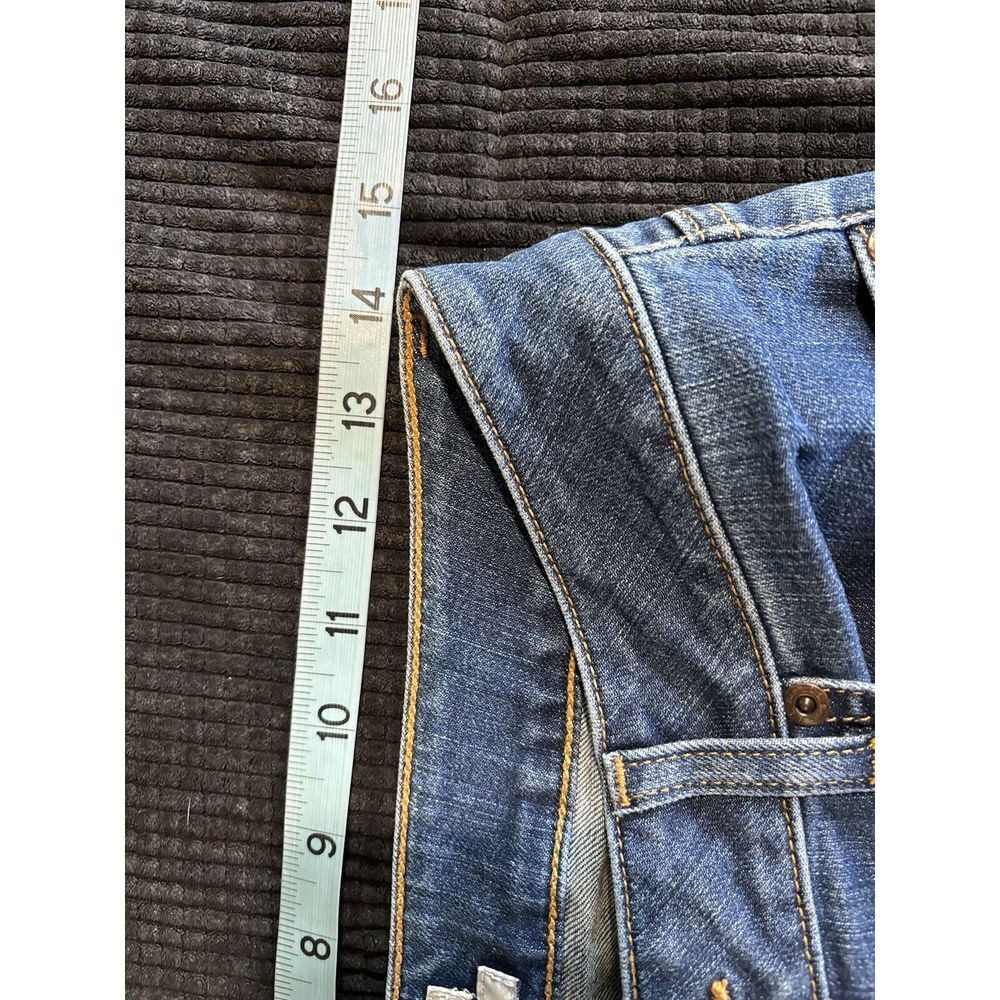 L.L.‎ Bean Medium Wash Denim Jeans Size 10 Straight Leg Mid Rise Zip/Button - Picture 5 of 6